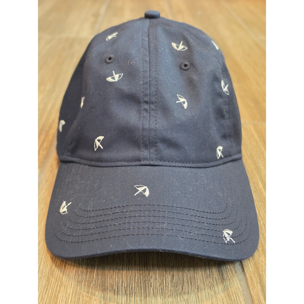Puma X Arnold Palmer Golf Dad Cap Navy Blue Umbrella Embroidered Hat